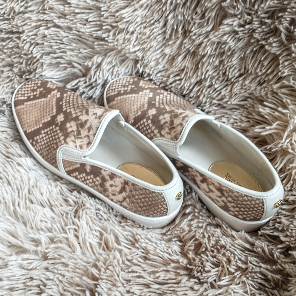 Michael Michael Kors Teddi Slip-On Python Print S… - image 5